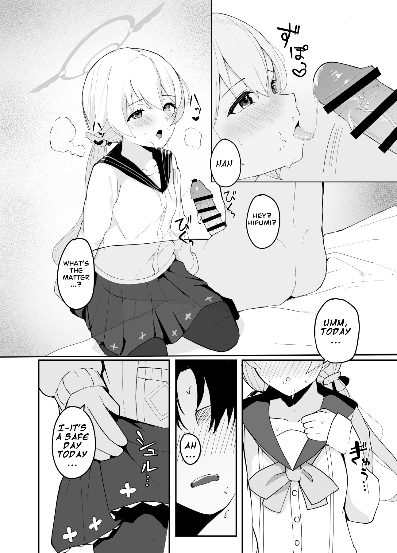 Hentai Manga Comic-Blue Archive Sexual Treatment Department -Ajitani Hifumi--Read-10